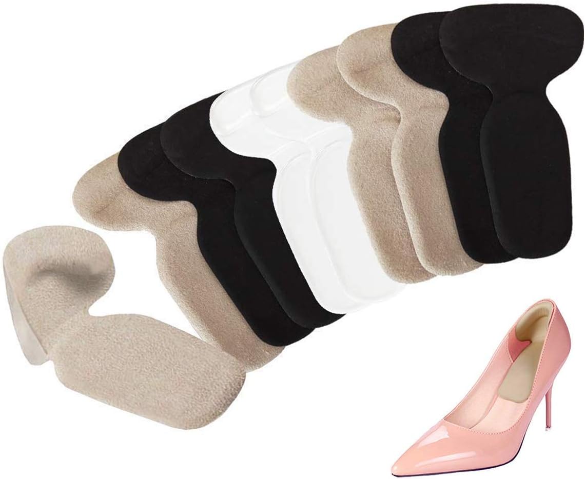 Heel Cushion Inserts, Heel Grips Liners High Heel Snugs Inserts Shoe Pads for Loose Shoes Too Big Suitable for All Type of Shoes Comfortable Protectors for Women Men