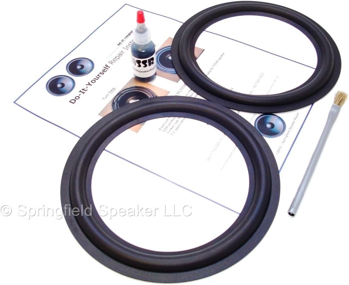 Energy Butyl Rubber 8" Speaker Surround Repair Kit EMS2s, EMS3s 2 Piece, 8 Inch Amazon.ca