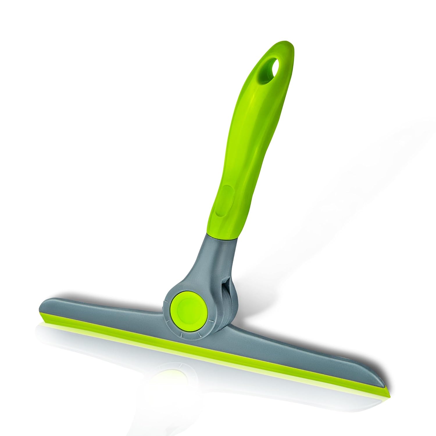 DSV Standard 10 Heavy Duty Green Grey Window Cleaning Squeegee Handheld Squeegee for Glass Doors Windows Car Windshields