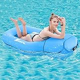 SEGOAL Pool Floats Inflatable Floating Lounger Chair Water Hammock Raft Swimming Ring Pool Float,...