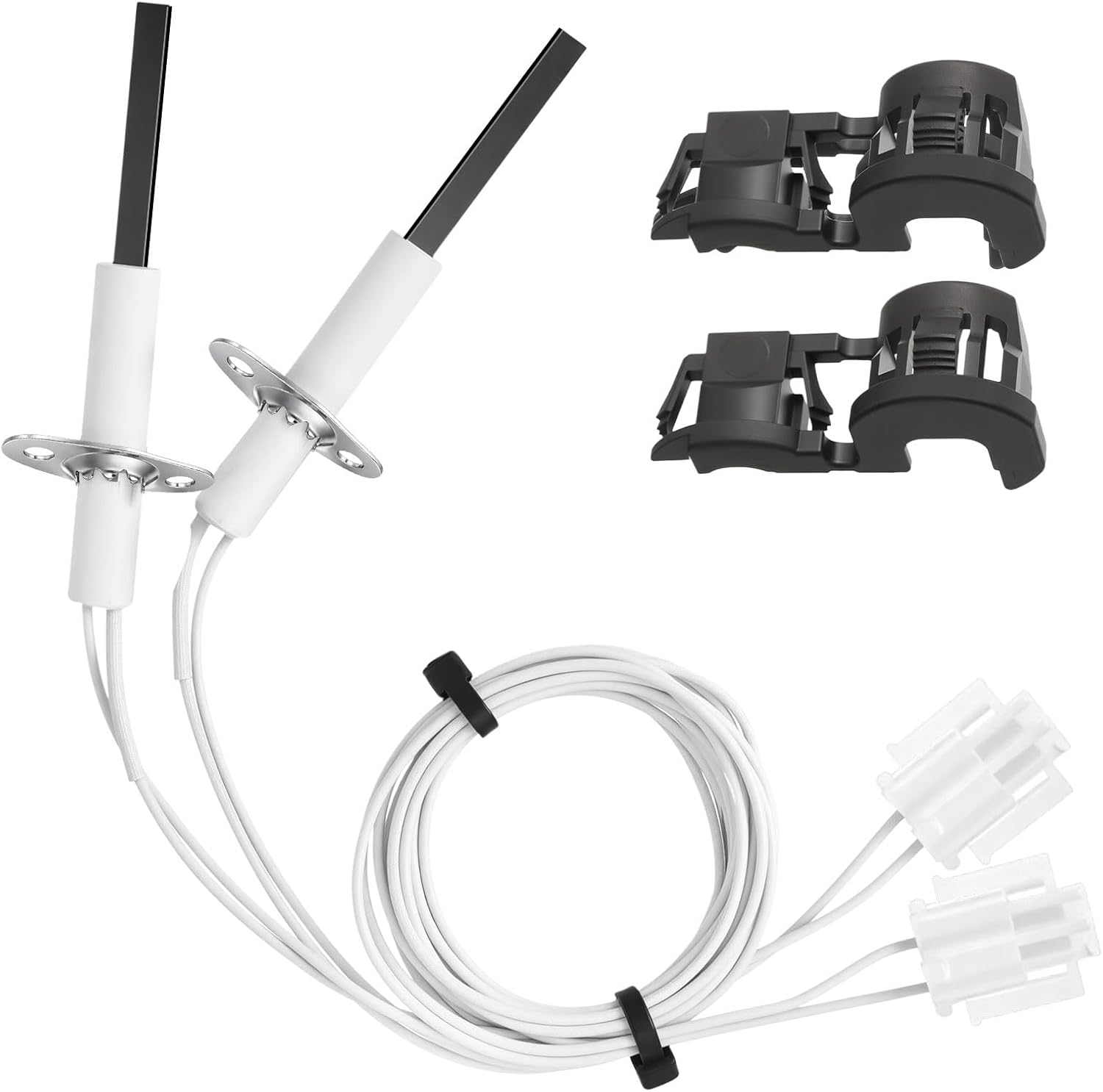 2 Pack Ignitor Replacement Kit Pool Heater Parts Compatible with FDXLIGN1930 FD Hayward Universal H-Series H300FDP H300FDN H250FDN H250FDP H200FDN H200FDP H150FDN H150FDP Low Nox Pool Heater