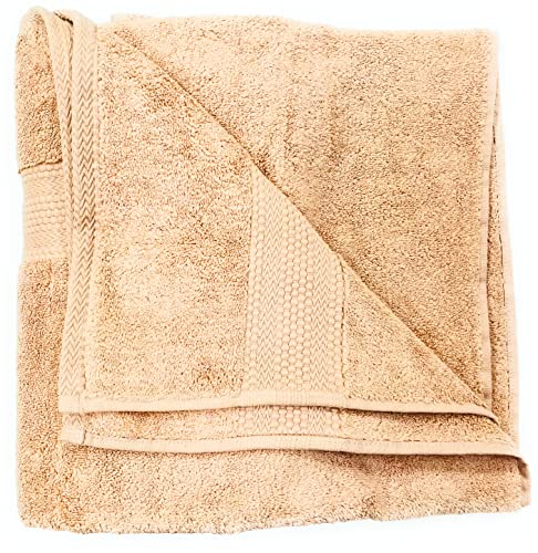 Image of Bombay Dyeing Ultra Large Bath Towel - 650 GSM Extra Soft 100% Cotton, Flax (75x150 cm)
