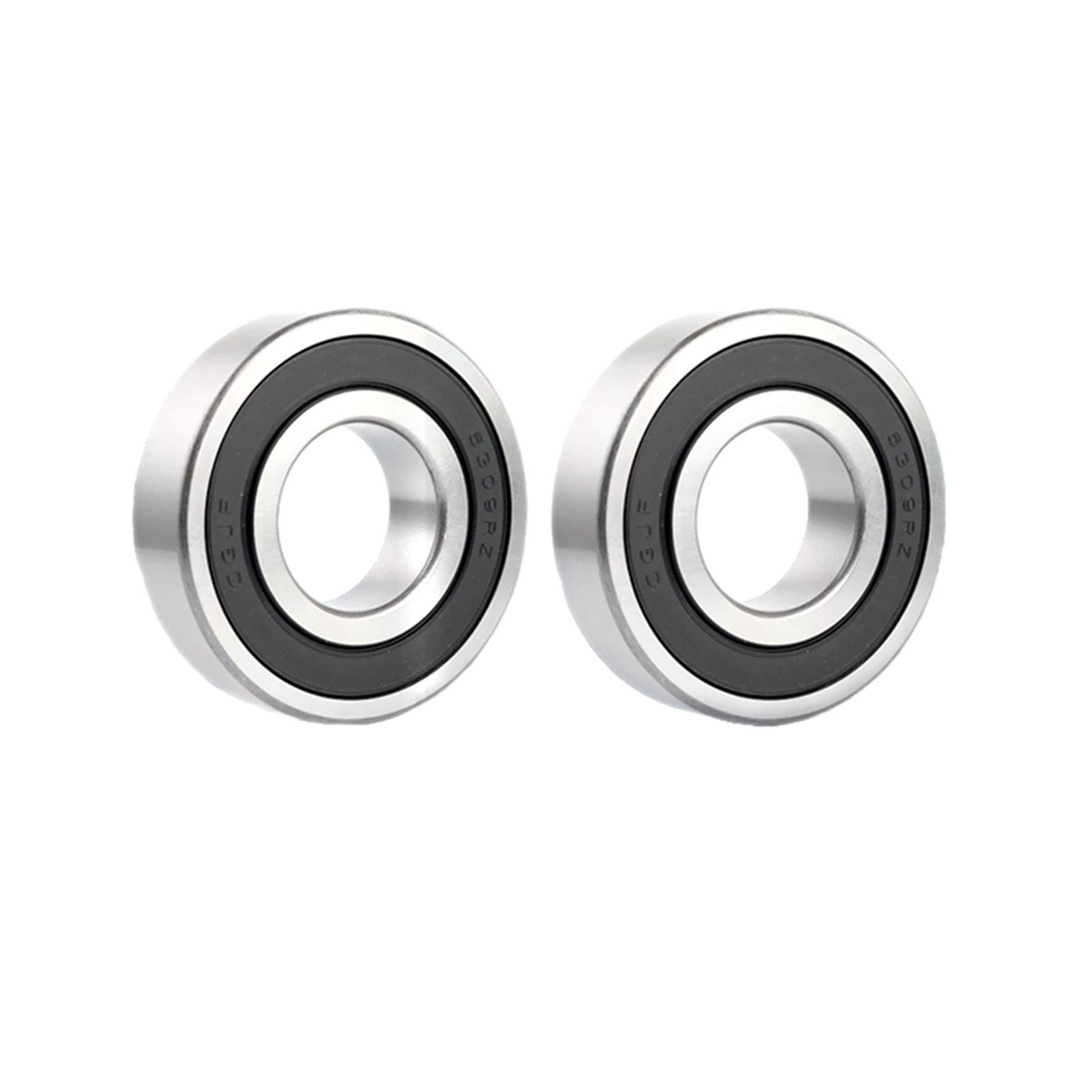 IVEKYKIBC Power Transmission Products 6309-2RZ High-Speed Deep Groove Ball Precision Motor Bearings 45x100x25mm(2Pcs)