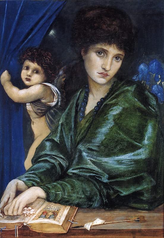 Tableau Maria Zambaco par Edward Burne-Jones poster décoration chambre 60x90cm