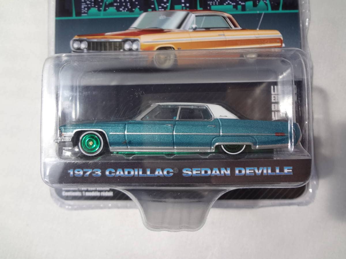 Amazon | グリーンライト GREENLIGHT 1/64 1973 CADILLAC SEDAN