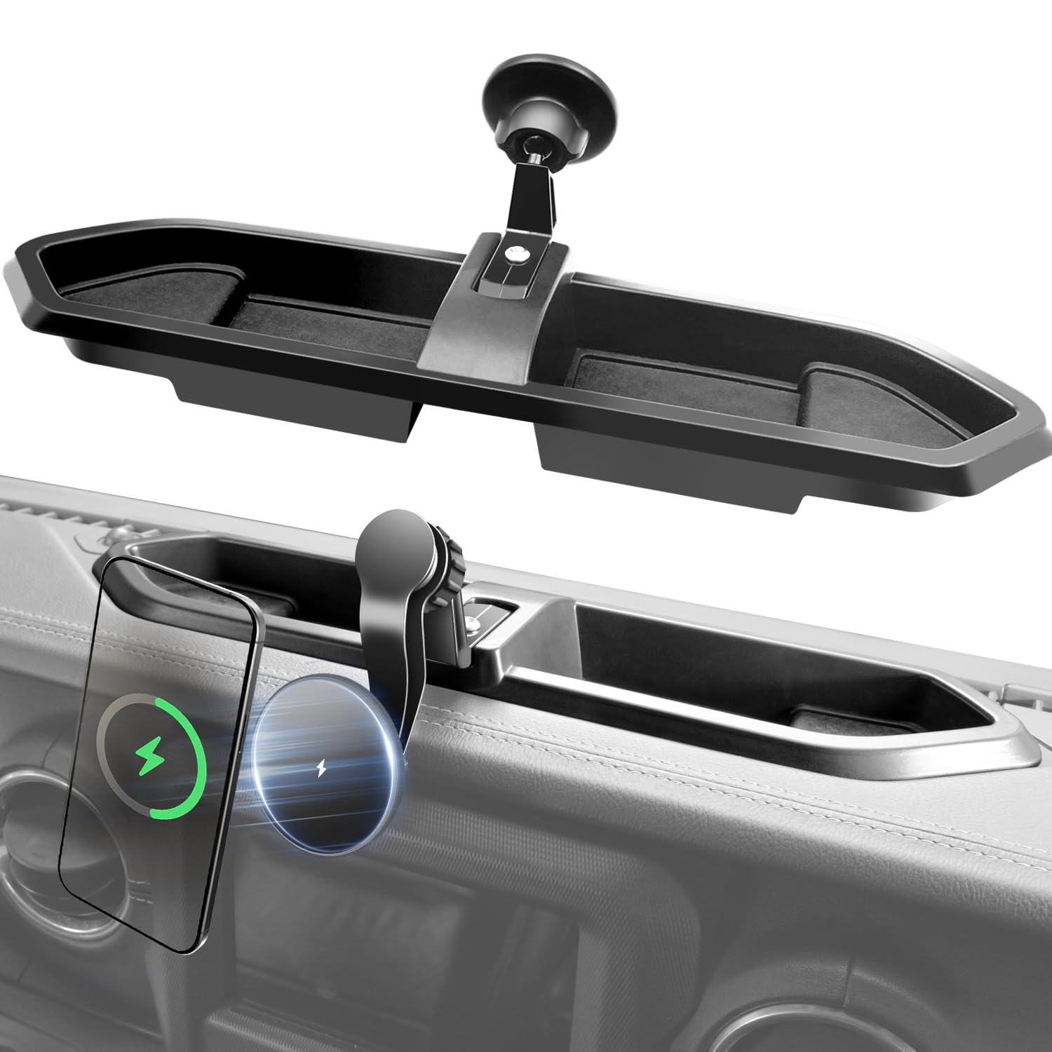 Jeep Wrangler JL Gladiator Wireless Charging Phone Holder W/ Vent