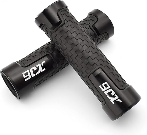 DOUKI Para Y&AMAHA XJ6 Diversion 2009-2015 10 11 12 13 14 15 16 XJ6 motocicleta 0.866 in CNC aluminio goma gel mango manillar mano agarres (color