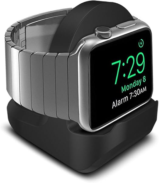 Amazon.com: AWINNER Soporte compacto compatible con Apple Watch SE y  Series6/Series 5/Series 4/Series 3/Series 2/Series 1 – Modo de mesita de  noche compatible (1.732 in/1.575 in/1.496 in/1.654 in) (negro) : Celulares  y Accesorios