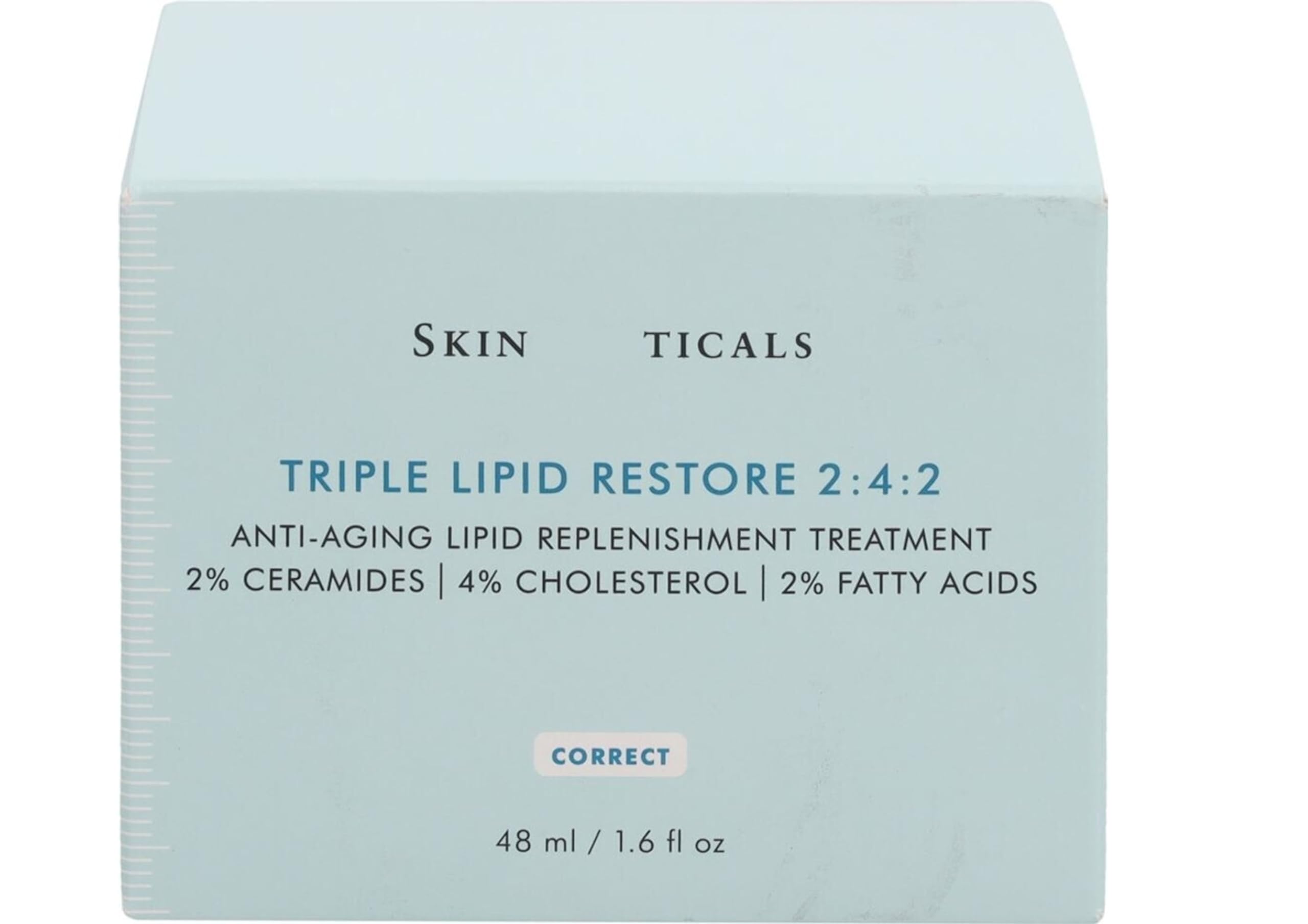 Skinticals Triple Lipid Restore 2:4:2 Creme 48ml Anti Aging Gesichtscreme mit Ceramiden Cholesterin Fettsäuren Feuchtigkeitspflege für trockene reife Haut Frauen Männer