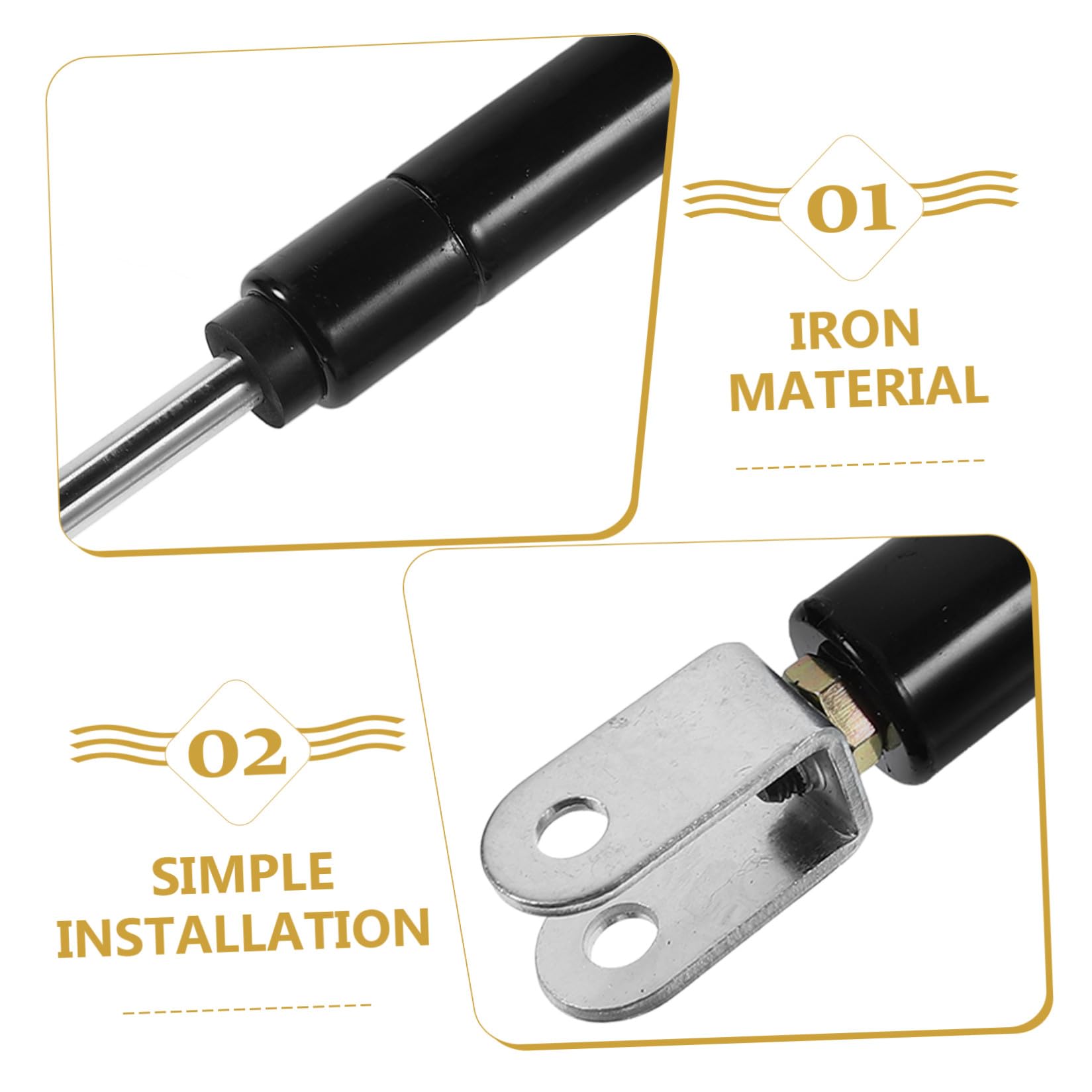 PLAFOPE Varilla de Reparación Resistente para Silla de Peluquería, Ajuste de Altura, Material de Hierro