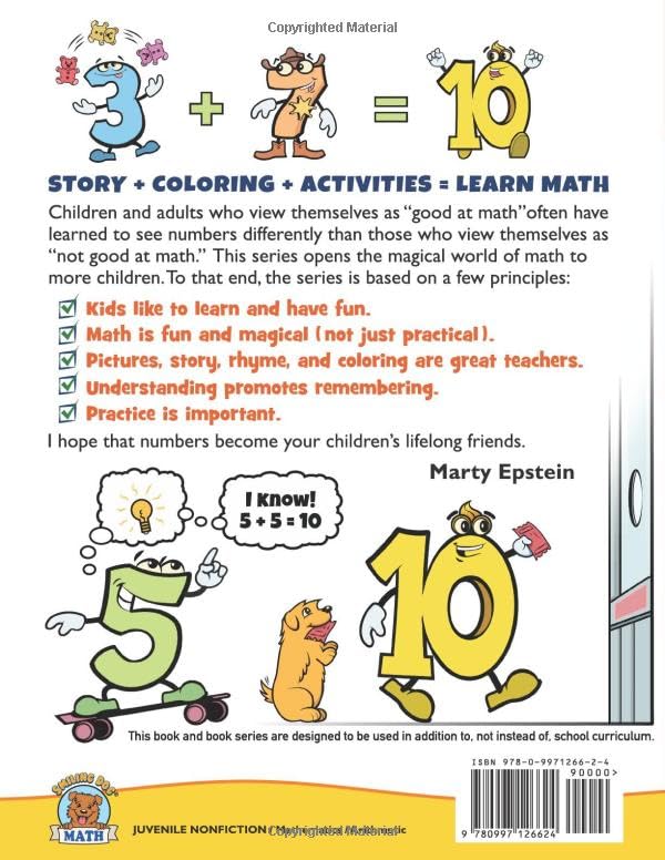 TEN FRIENDS Save the Day!: Add To 10 (Adding & Counting Math Adventures! | Starring K-1 Common Core Math Skills) - Image 2