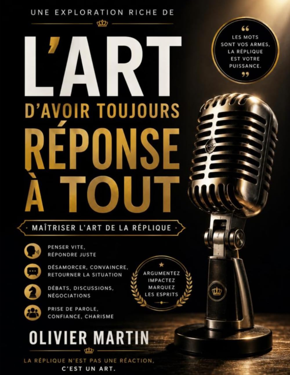 Une exploration riche de L’art d’avoir toujours réponse à tout de Corentin Eveno: Maîtriser l’art de la réplique