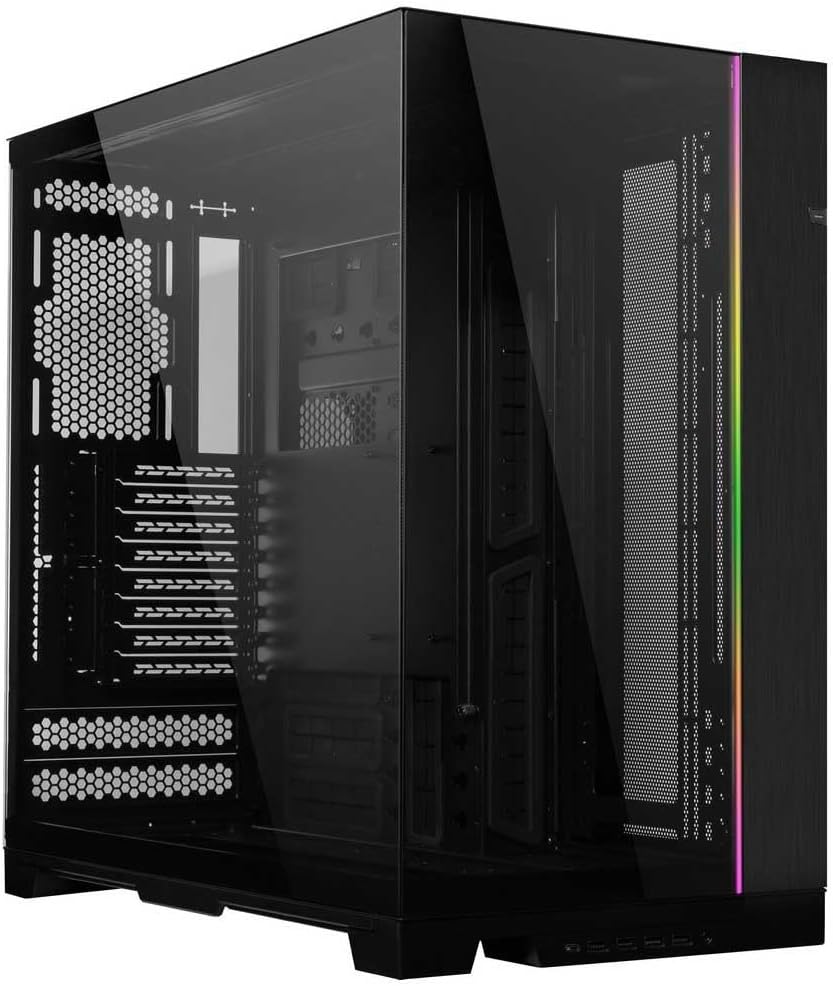 Lian Li O11 Dynamic EVO XL Full-Tower Compter Case/Gaming Cabinet - Black | Support EATX/ATX/Micro-ATX/MINI-ITX - G99.O11DEXL-X.in