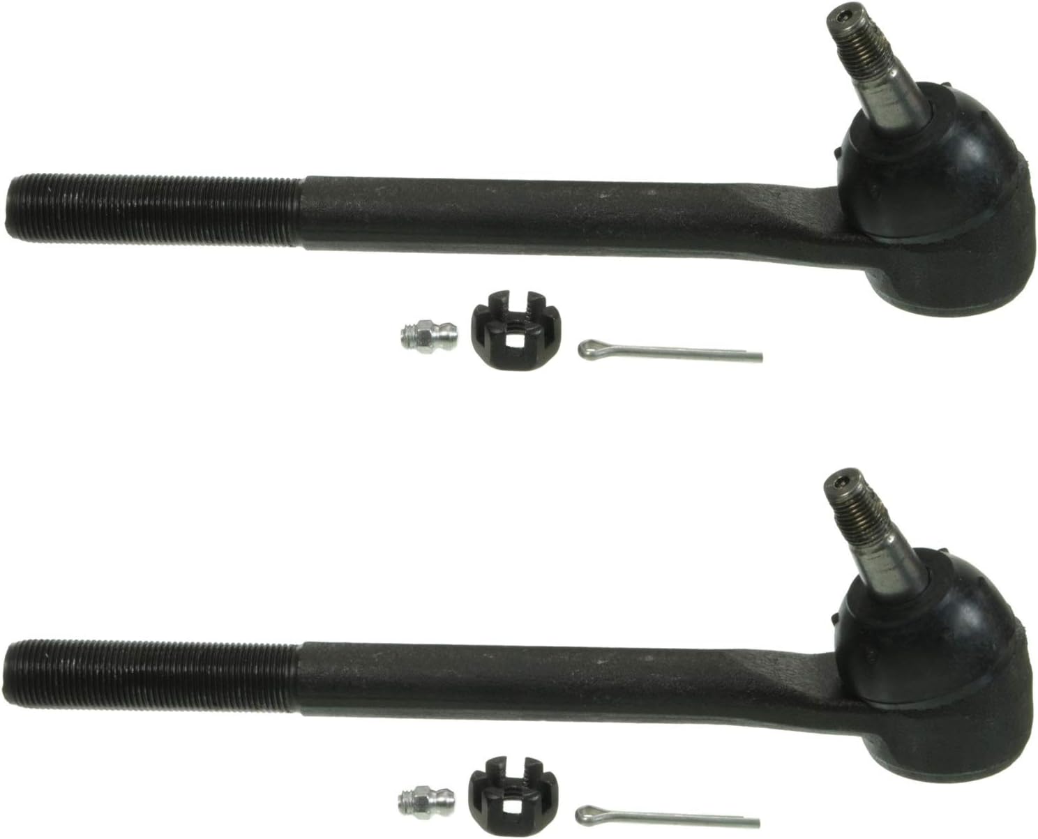 Pair Set of 2 Outer Steering Tie Rod Ends for Astro Electra Safari Caprice