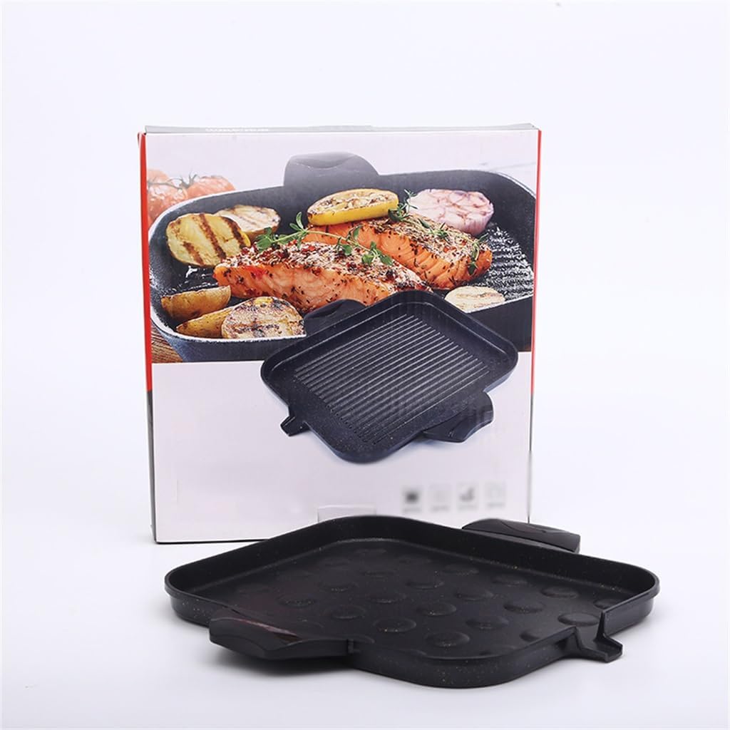 Cast Iron Grill Iron Plate Grill Electromagnetic Oven Grill Meat Grill Commercial and Household