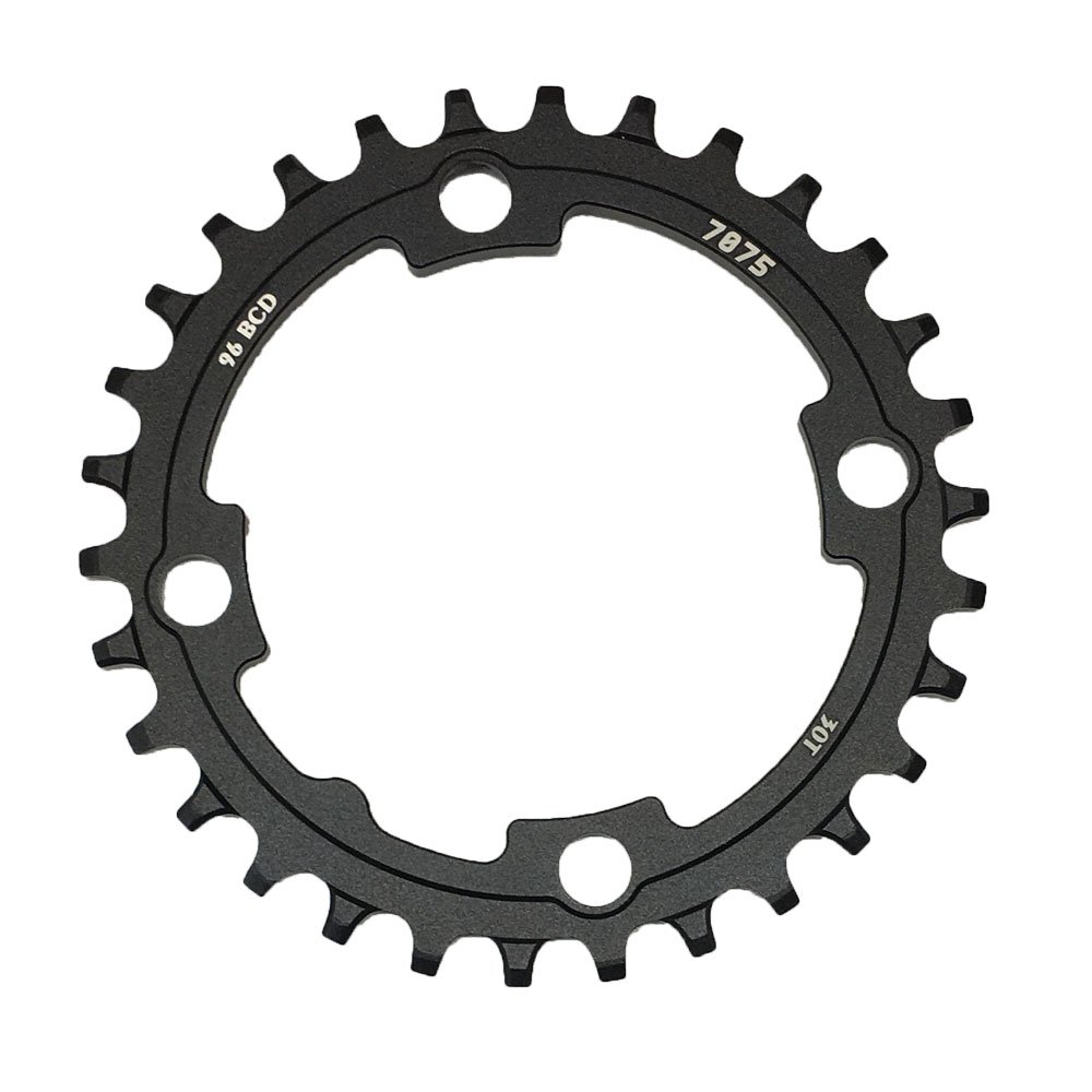 Sunrace CRMX00 Plato, Negro, 30 Dientes