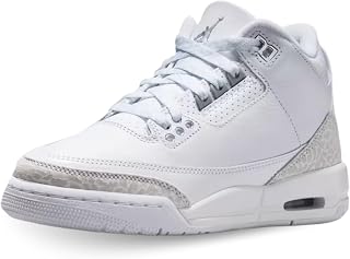 Air Jordan 3 Retro GS White/metallic Silver-white DM0967-111
