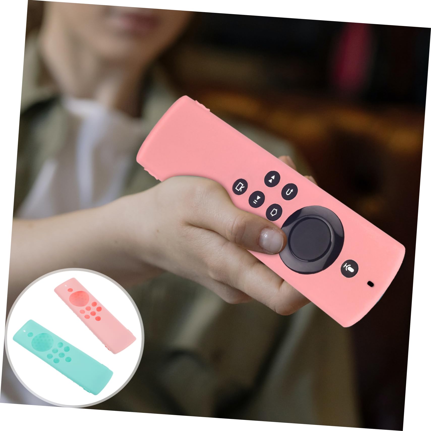 jojofuny 6pezzi Custodia Protettiva Per Telecomando Tv Silicone Compatibile Stick Colori e Protezione Antisgocciolamento e Antiurto Per Telecomandi