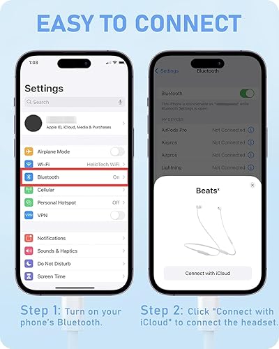 Miniatura 3 de Auriculares con cable para iPhone con conector Lightning, 2 paquetes de micrófono integrado y control de volumen, auriculares estéreo HiFi con
