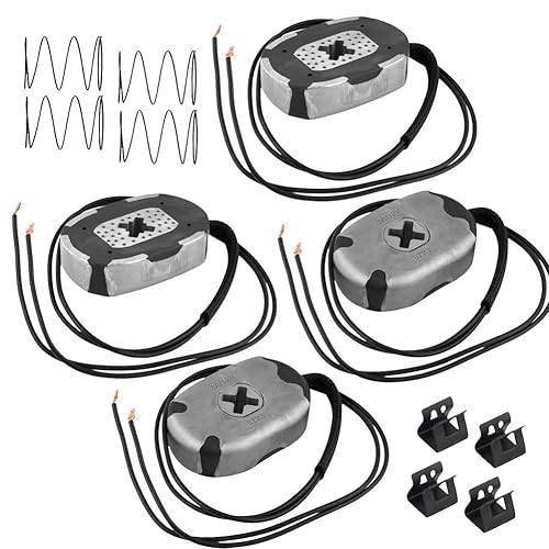 Miniatura 25 de Kit de imanes de freno de remolque eléctrico de 12 pulgadas para frenos eléctricos de 2 x 12 pulgadas, se adapta a la mayoría de ejes de 7,000