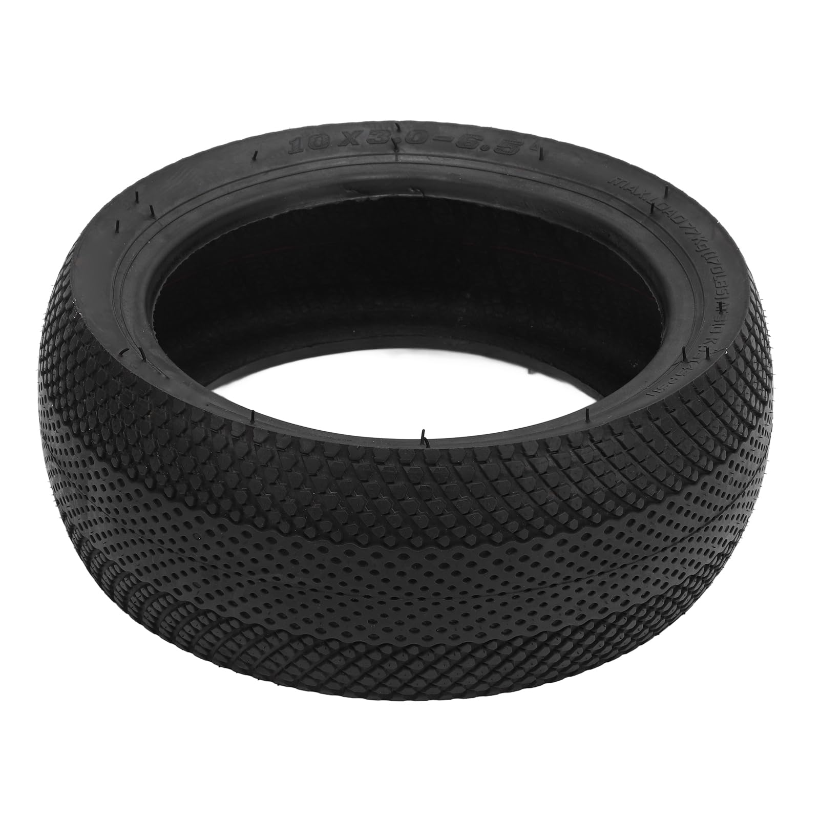 RiToEasysports Pneu Sans Tube Pour Scooter Électrique 10x3.0-6.5 Roue Tubeless Haute Résistance Chaleur
