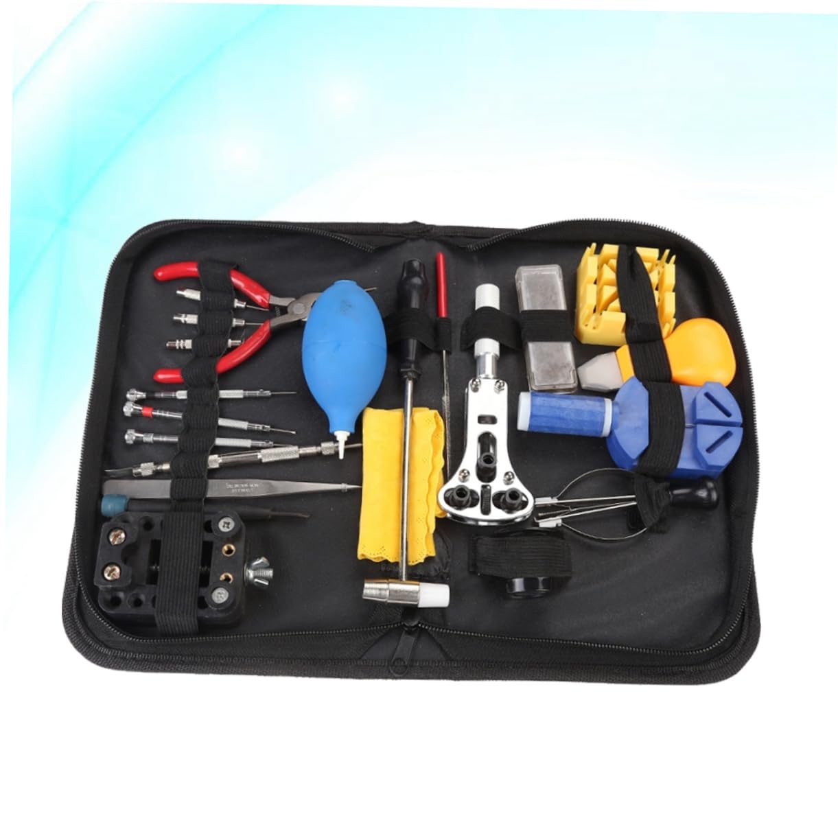 PACKOVE 22piezas Kit de Reparación de Relojes Herramienta Profesional para Cambiar Batería Barra de Resorte Removedor de Eslabones Pasador de Correa Kit de Reparación de Joyas