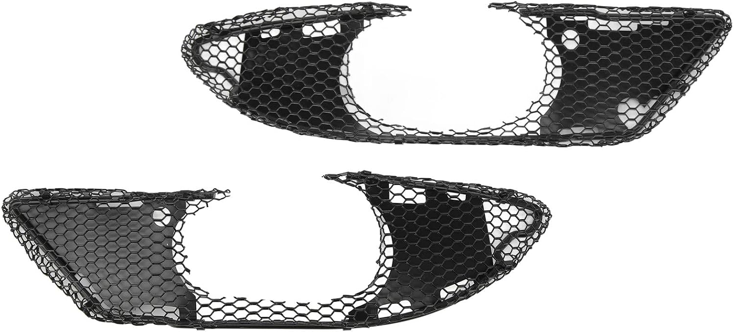 Front Bumper Cover,2pcs Front Bumper Foglight Grille Left Right 2038851753 Replacement C Class W203 C230 C240 C32 AMG