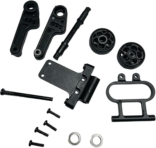 Miniatura 4 de ZDdingTech M16018 Wheelie Bar Piezas para 116 HBX 16889 16890 16890A 16889A 16889PRO HM161 RC Camiones Piezas (M16108 Head Up Wheels)