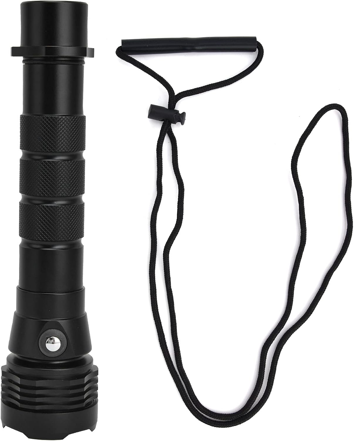 Dpofirs Diving Flashlight 18000LM Ultra Bright Aluminium Alloy Material, Dive Torch for Outdoor Sports