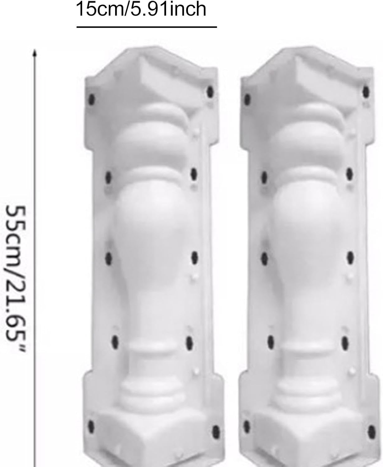 Roman Column Railing Balustrades for Park Fence Outdoor Projects