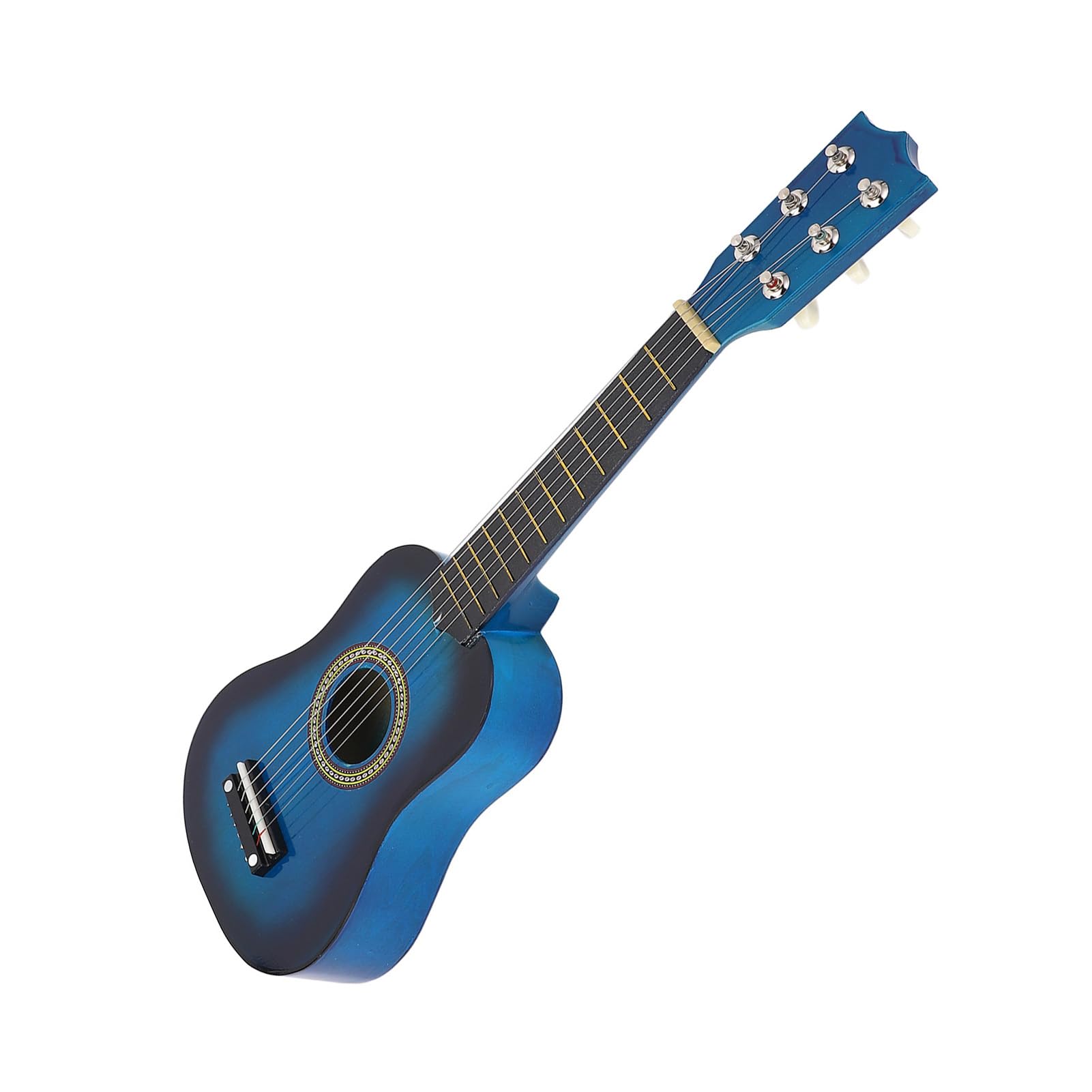 Strumento Musicale Giocattolo per Chitarra per Bambini da 21 Pollici per Bambini con Suono Meraviglioso e Design Classico, Ottimo per Regali di Compleanno e Legami Familiari, in Legno e