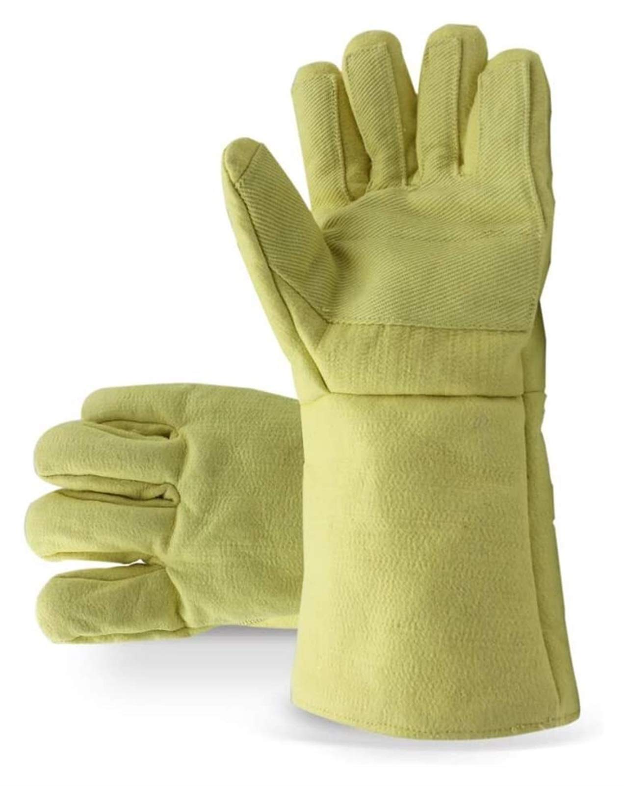 Guantes de Trabajo, Guantes de Soldadura Guantes Resistentes al Calor e ignífugos Guantes for Chimenea de Alta Temperatura Guantes congelados de nitrógeno líquido for Trabajos de protección