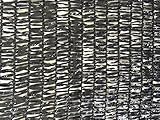 casidy 50% Black Bulk Shade Cloth UV Resistant Fabric for Greenhouse 10ft x 20ft