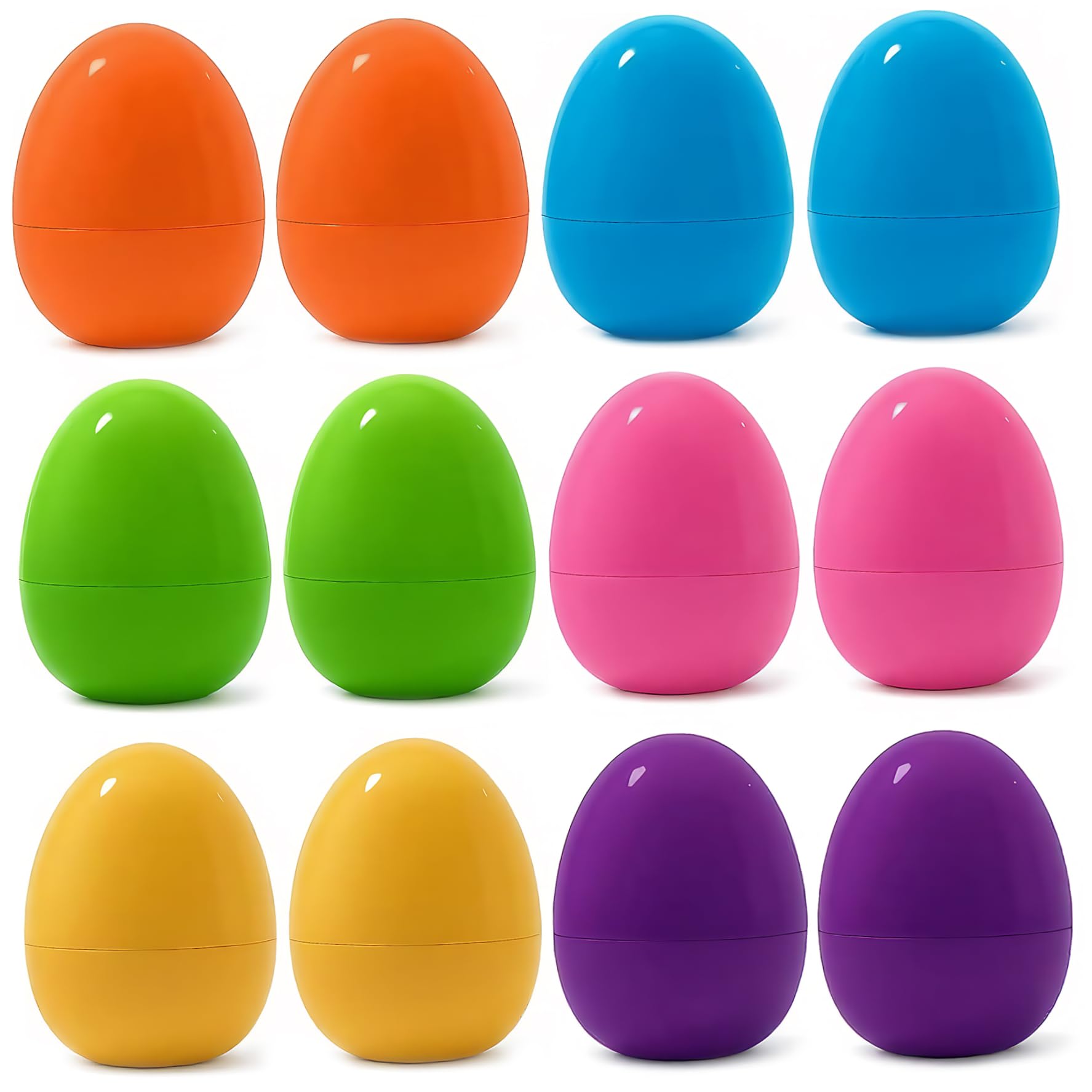 Oeufs de Pâques vides grand format pour cacher les gros chocolats et friandises