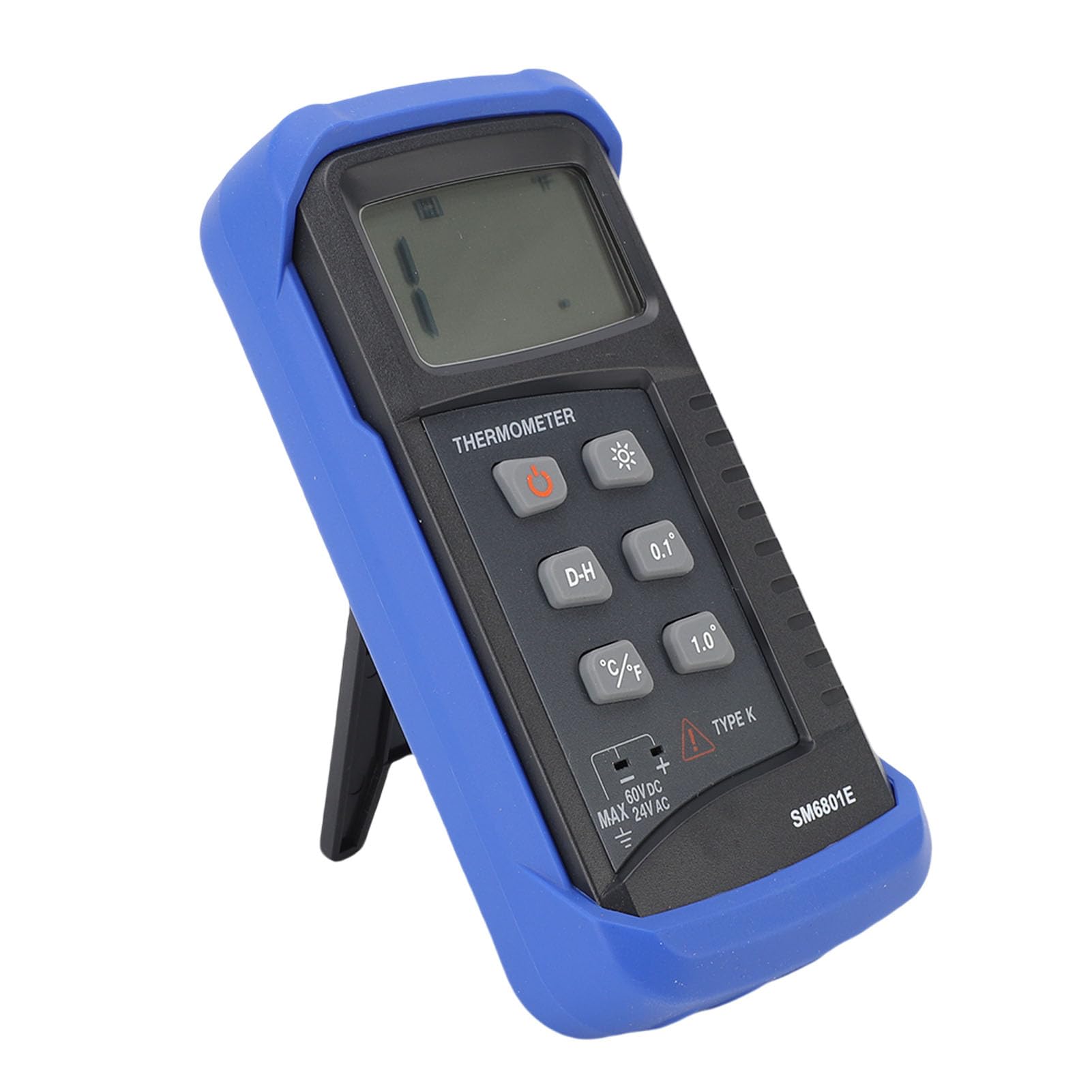 Fafeicy Termometro Digitale per il Controllo della Temperatura di Cottura con Display LCD e Retroilluminazione Fino a 2372°F per Uso Interno Ed Esterno