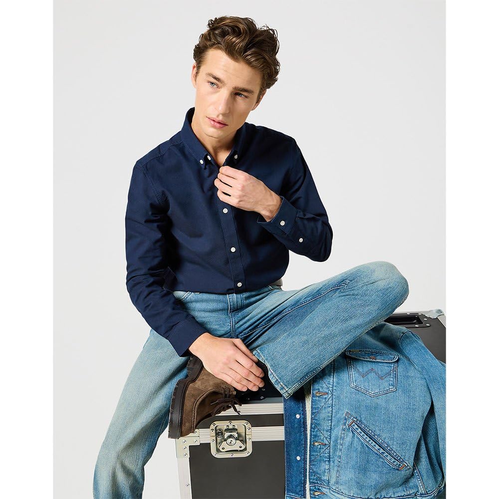 Wrangler Maglietta Oxford Maglietta Uomo