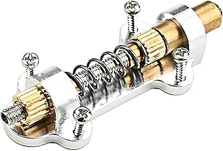 Mikinona 1 Conjunto De Acessórios Do Dispositivo De Ponte Pontes De Tremolo De Guitarra Banqiao Metal Dourado Peças De Guitarra Ponte De Guitarra Elétrica Selas De Guitarra Elétrica Ponte