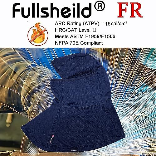 Image of FR Balaclava Face Mask Flame Resistant Balaclava FR Mask for Men Arc Rated NFPA2112 CAT2 Cover Hood for Welding