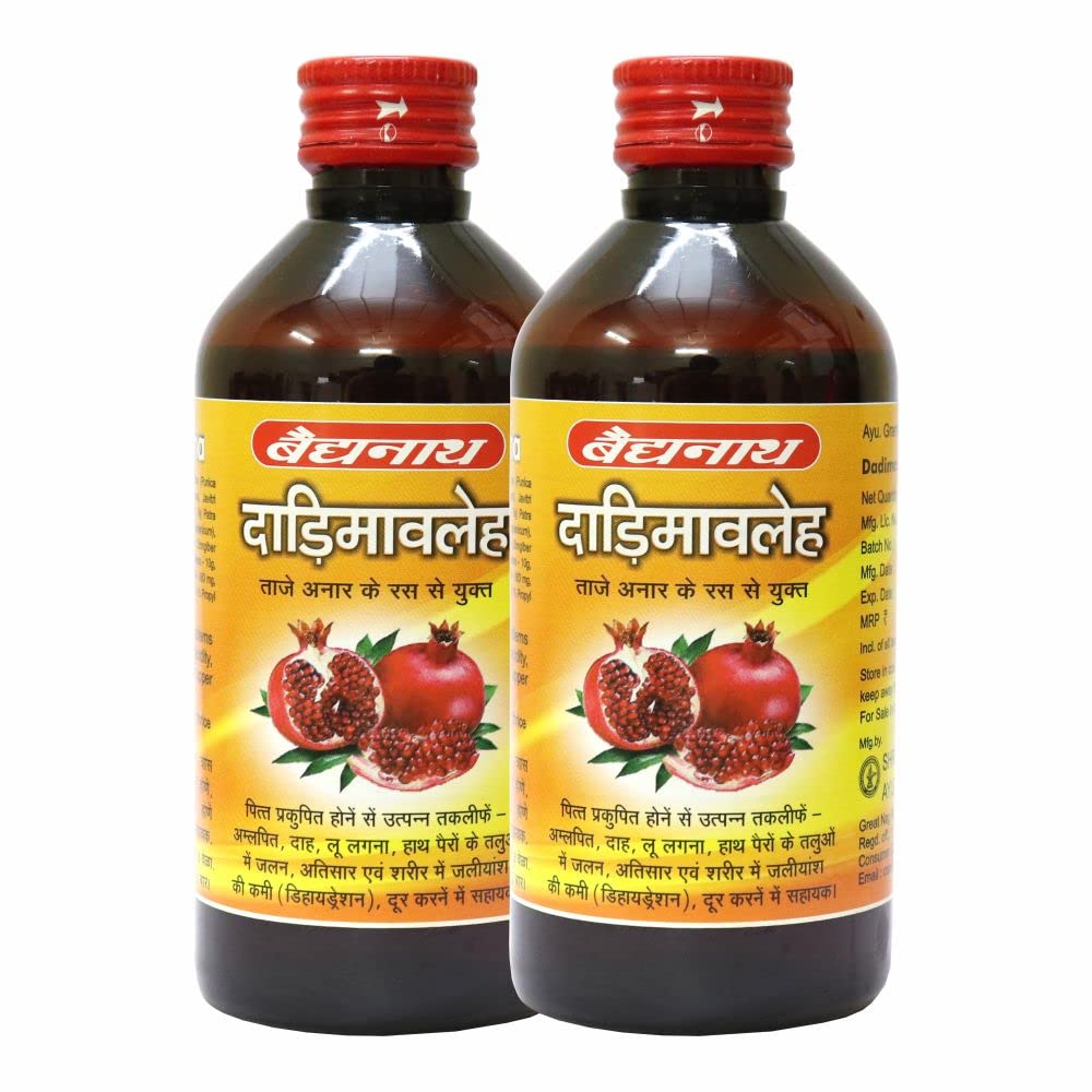 Baidyanath Dadimavaleha-200 Ml (Pack Of 2) (B0B4G53PSR) Amazon Price History, Amazon Price Tracker