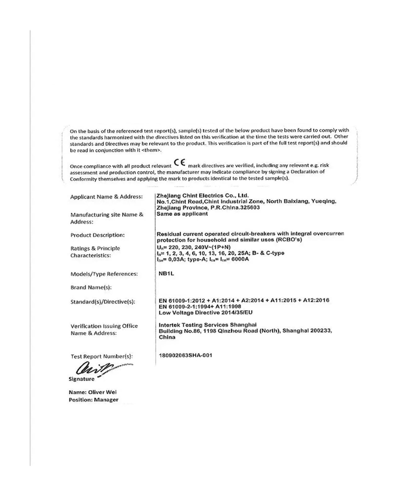 NB1L 32A 40A 30MA Wyłącznik różnicowoprądowy z magnetycznym zabezpieczeniem nadprądowym (40A)
