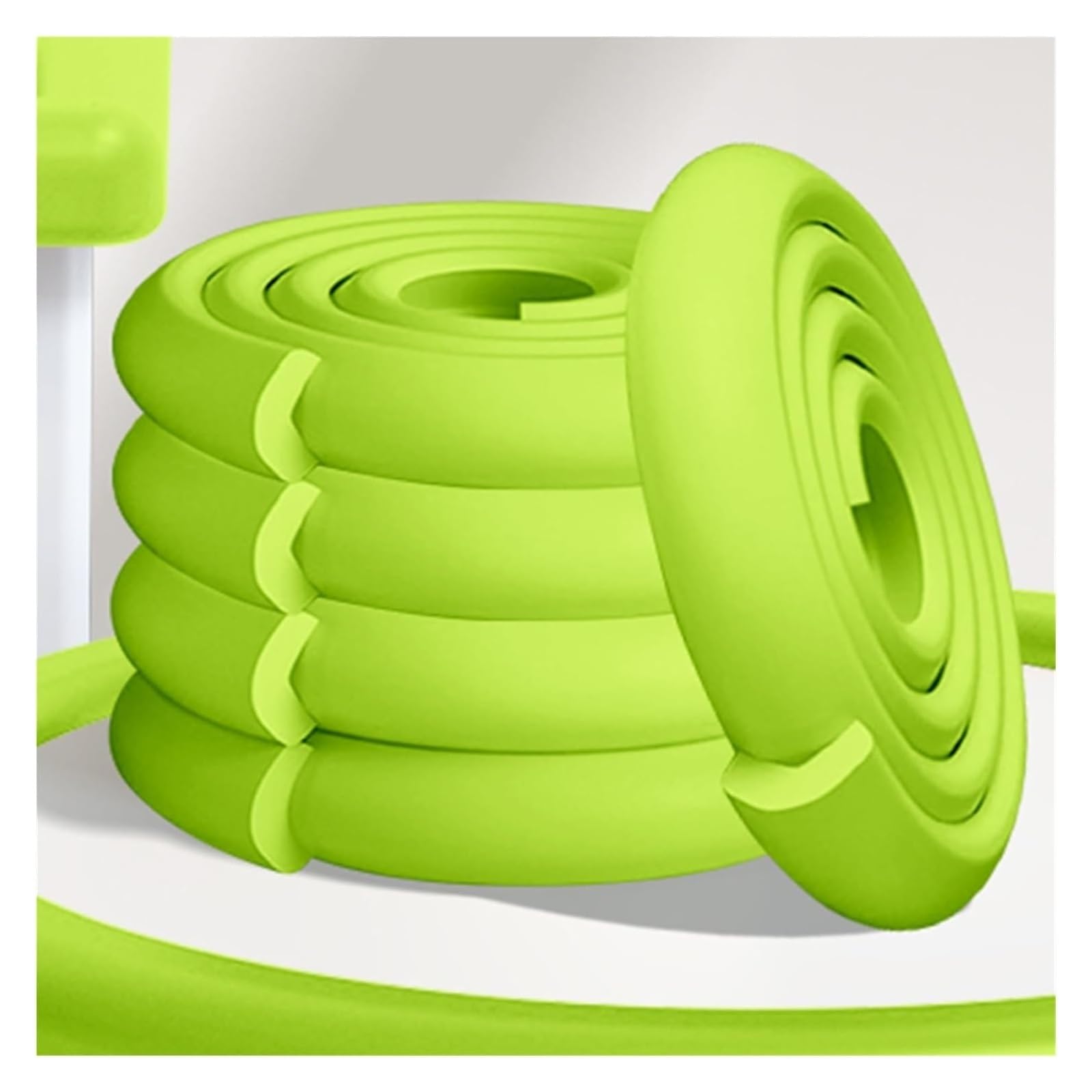 Bandes de sécurité en Mousse, Bandes Anti-Collision, Protection d'angle pour Marge/Marron/5 m/16,4 pi