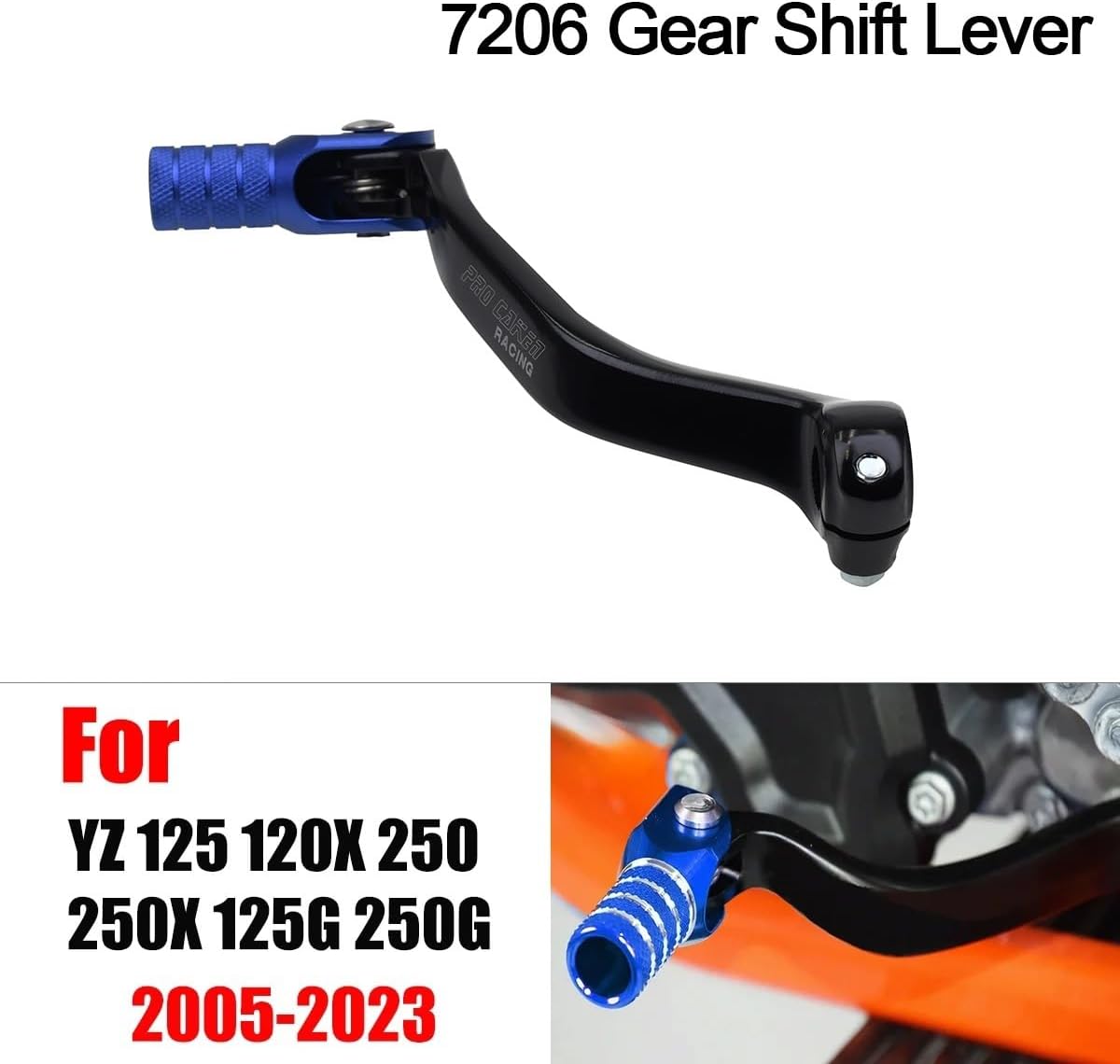 Motorbike Gear Shifter Motocross Gear Shifter Shift Lever for for Fantic XX125 XX250 XE125 YZ125 120X 250 250X 125G 250G 2005-2022