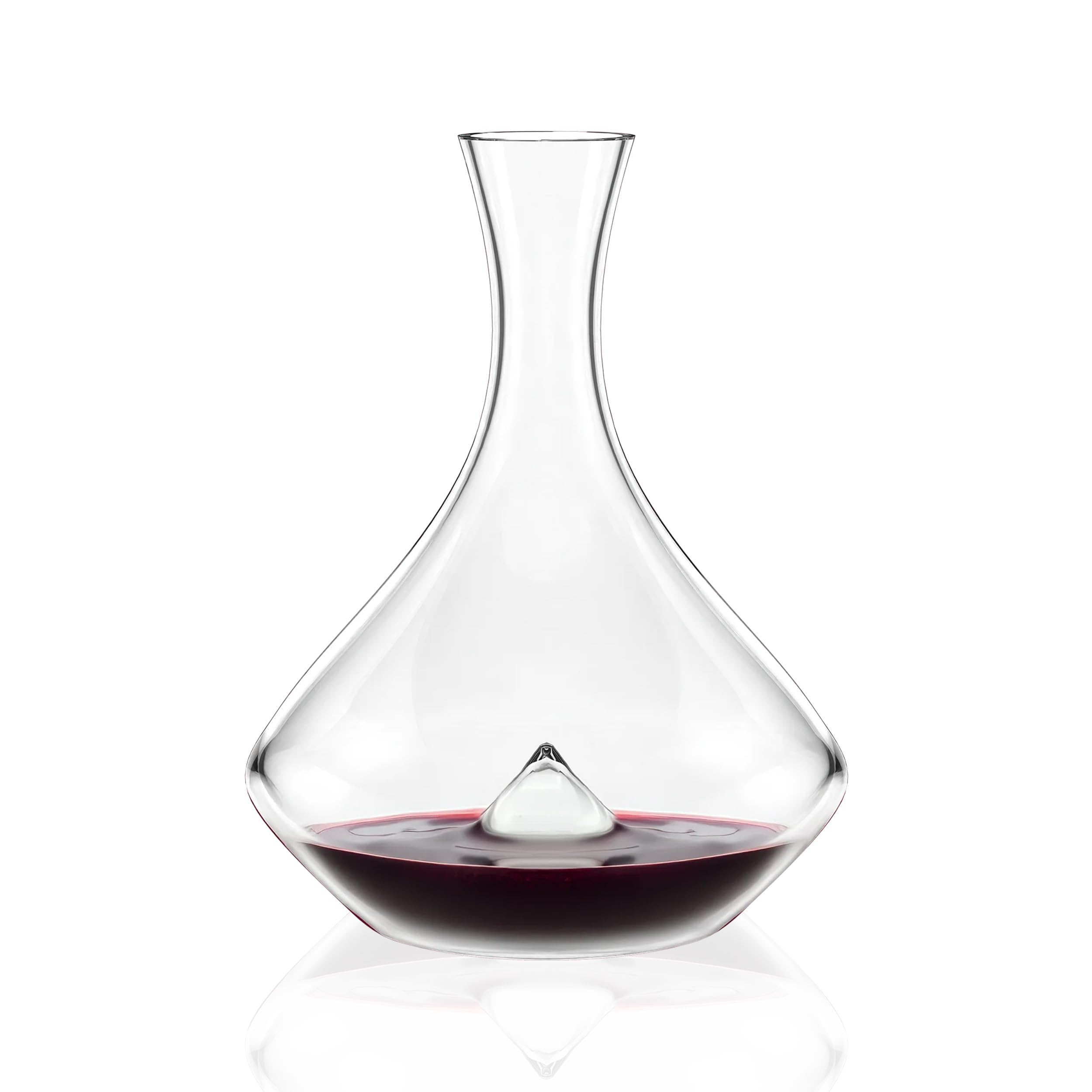 Stölzle Lausitz Fire Decanter Vino 375 ml – Elegante Caraffa in Cristallo Soffiato a Mano – Perfetta per Vino Rosso – Resistente, Lavabile in Lavastoviglie, Qualità Tedesca Artigianale