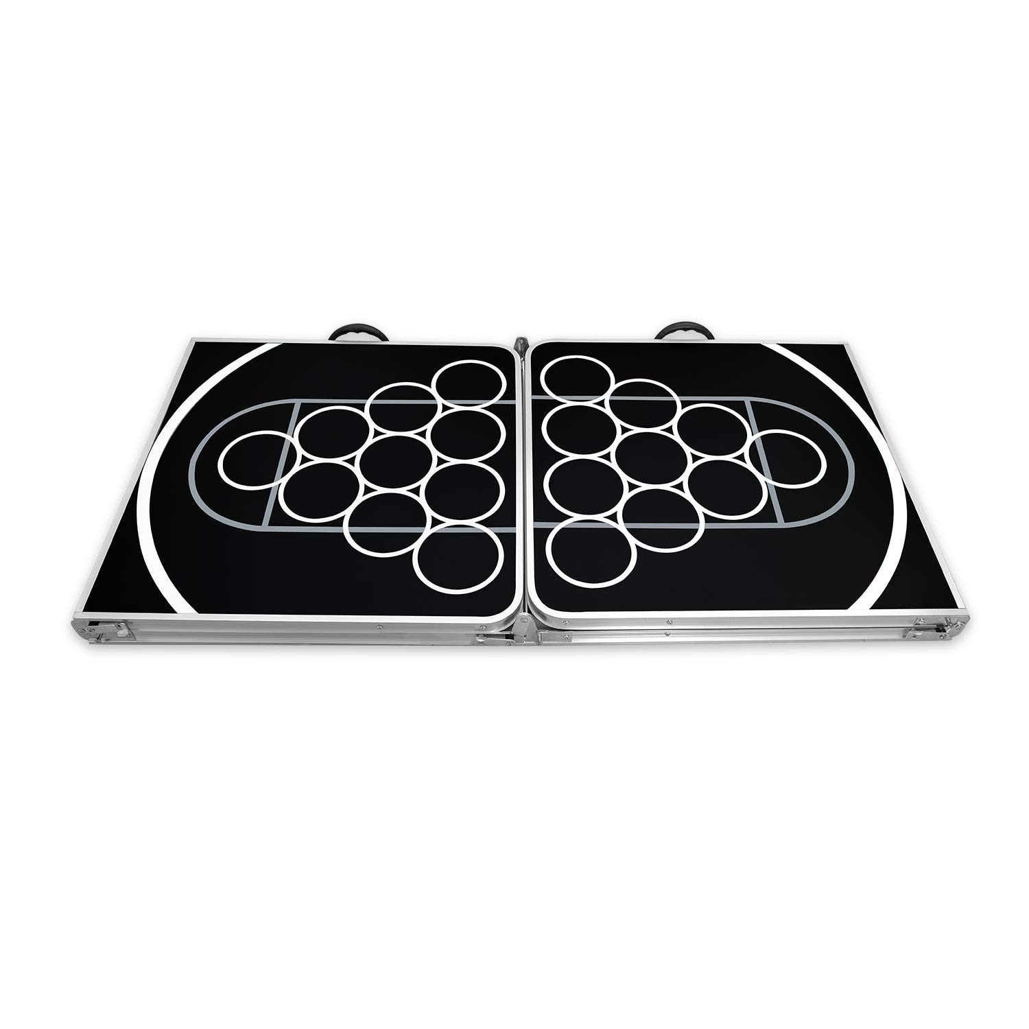 FIVMEN Beer Pong - Set di 100 tazze e 5 palline per giochi di bere, giochi di festa, giochi di lancio e giochi classici