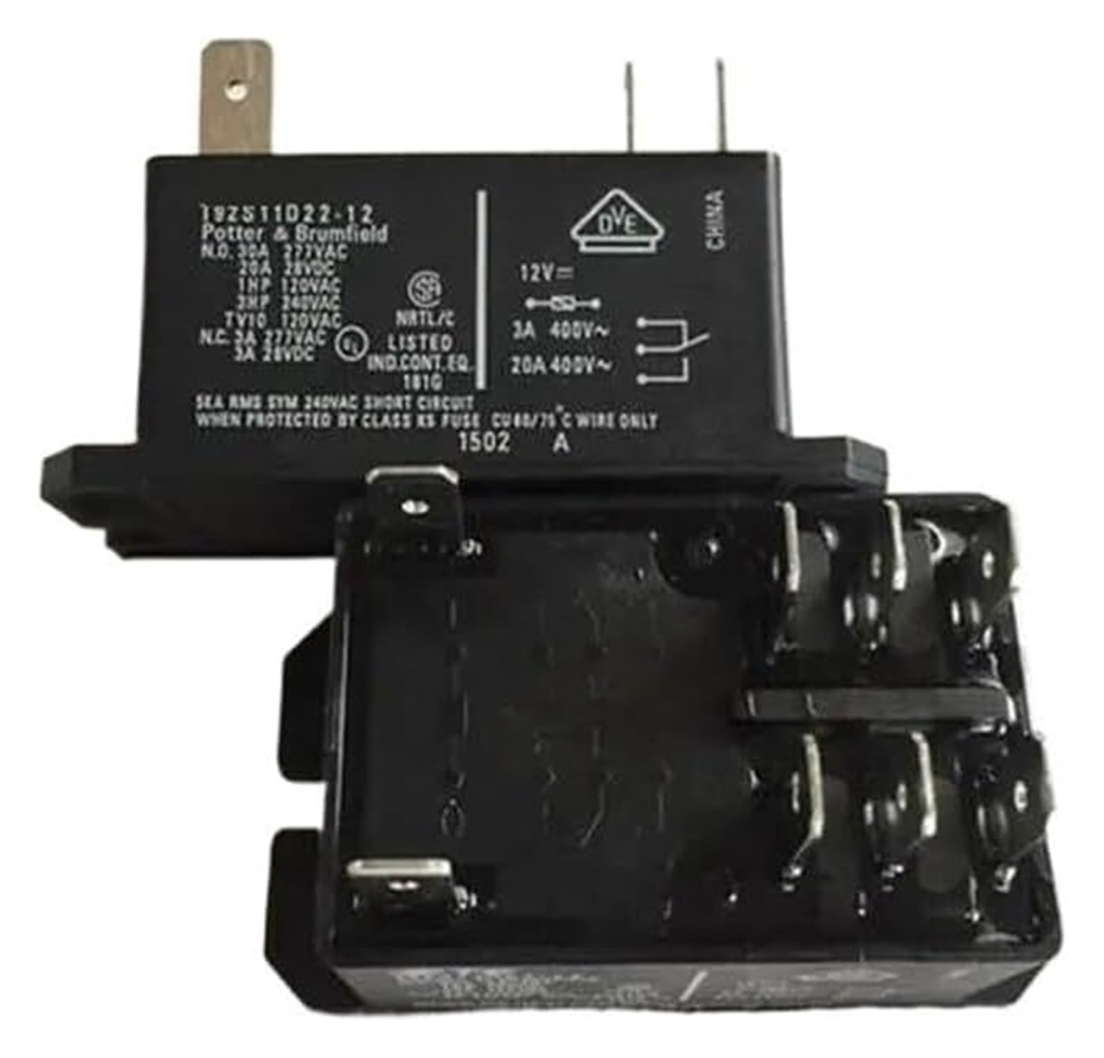 Scheda modulo relè, modulo relè di tensione, Relè 12VDC 12V T92S11D22-12 Compatibile con DIP8
