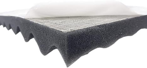 NOPPENFOAM 100 x 50 x 3 FLAME RETARDANT SELF ADHESIVE FOR BOXES ACOUSTIC FOAM FOAM INSERT