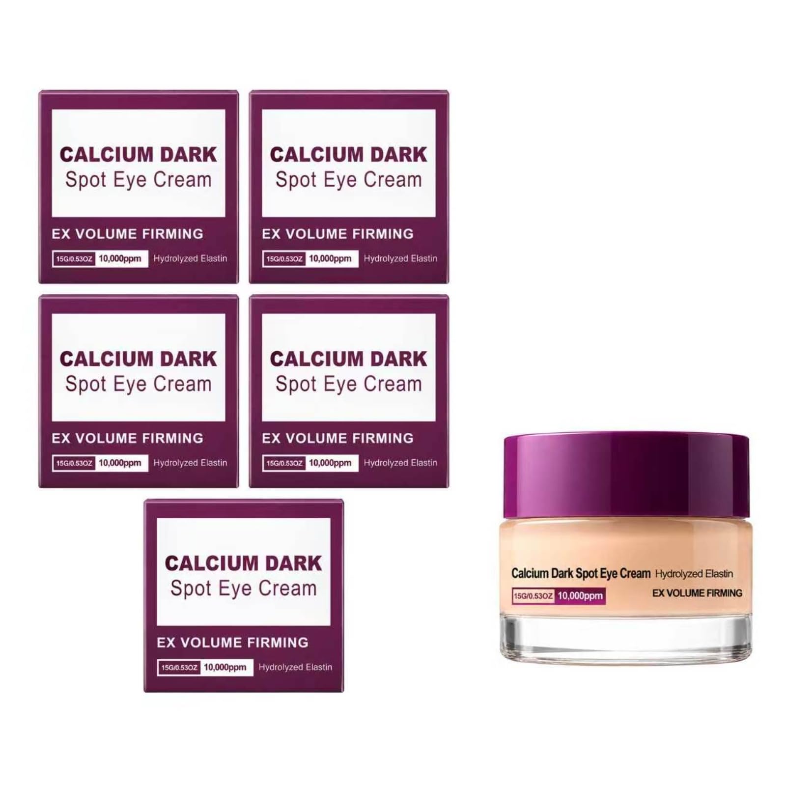 CrèMe Contour Des Yeux Au Calcium Et à L'éLastine (15 G) – Cible Les Cernes