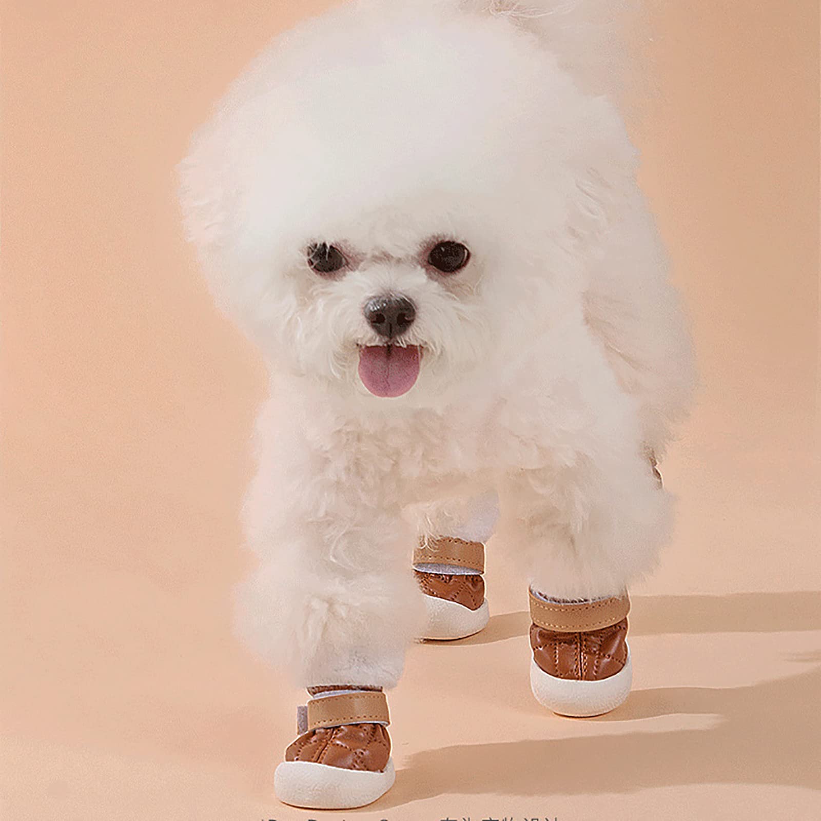 Chaussures de Chien Bottes Chien Chaussure Chien Imperméables pour Petit Moyen Grand Chien Chaussures pour Chiens 4 Pcs