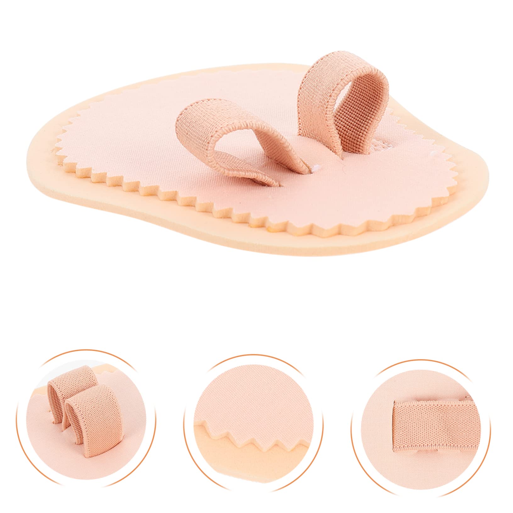 NOLITOY 4pcs Separators for Flat Spreaders for Women Men Comfortable Forefoot Isolation Pad