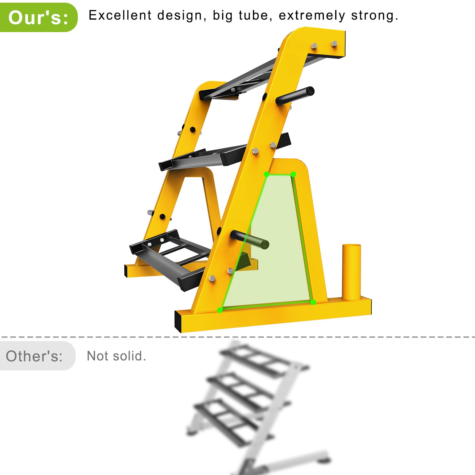 Weight Rack Yellow Snapklik.com :